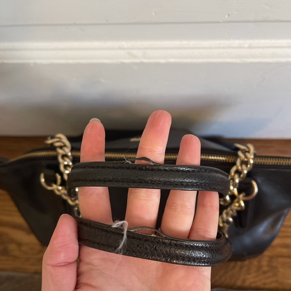 Coach Shoulder Bag - Black & Gold - Chain Strap - Picture 4 of 4